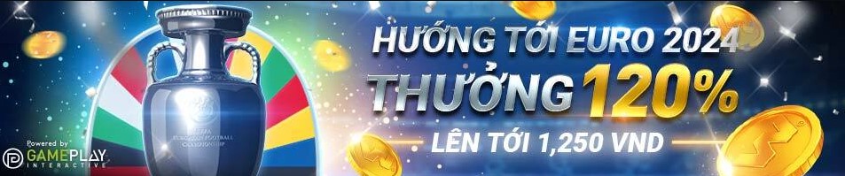 Thuong 120% khi tham gia khuyen mai W88 EURO 2024